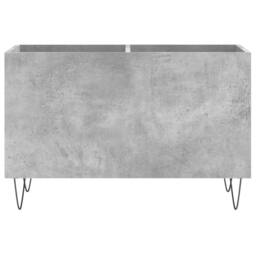 Berkfield Home Record Cabinet Concrete Grey 74.5x38x48 cm Engineered Wood - thumbnail 4