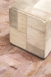 Orsina Safira Grey Pouffe - thumbnail 5