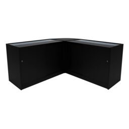 Monstershop Demeter LED Shop Counter Set K1200, B1200 & LM60 - Black - thumbnail 2