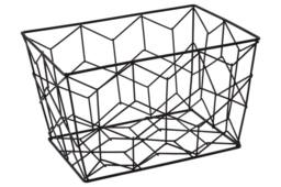 Premier Housewares Vertex Contour Storage Basket Black - thumbnail 3