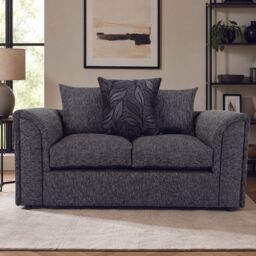 Furnishings For Less UK Byron Dundee Chenille Fabric Sofa Set 3 & 2 Seater sofa Grey or Light Grey - thumbnail 8