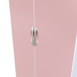 Ready Assembled 2 U Holborn 2 Door Wardrobe (Ready Assembled) in Dusty Pink - thumbnail 4