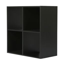 Home Garden Direct Jane - 2x2 Bookcase - Cube storage boxes (Black) in Black - Size: 1 Pack - thumbnail 5
