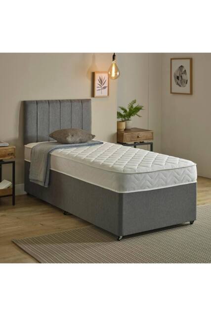 eXtreme Comfort Ltd Foam-Free Pocket Spring Max-Coil Mattress 18cm Deep Medium Feel in White - Size: Small Double - image 1
