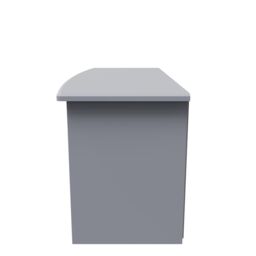 Ready Assembled 2 U Holborn 1 Drawer TV & Media Unit (Ready Assembled) in Grey - thumbnail 2