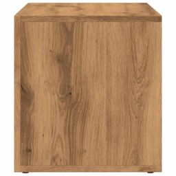 Berkfield Home LP Storage Box Artisan Oak 69.5x34x36 cm Engineered Wood in Brown - thumbnail 5