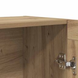 Berkfield Home Classic Book Cabinet Artisan Oak 82.5x30.5x115 cm Engineered Wood in Brown - thumbnail 9