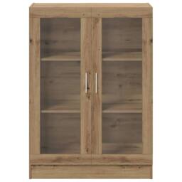 Berkfield Home Classic Book Cabinet Artisan Oak 82.5x30.5x115 cm Engineered Wood in Brown - thumbnail 5