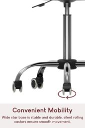 Home Discount Vida Designs Geo Adjustable Chair UKFR Fabric Armrest Ergonomic in Red - thumbnail 9