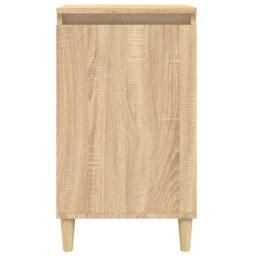 Berkfield Home Bedside Cabinets 2 pcs Sonoma Oak 40x35x70 cm Engineered Wood in Light Tan - Size: 40 x 35 x 70 cm - thumbnail 5
