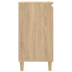 Berkfield Home Bedside Cabinets 2 pcs Sonoma Oak 40x35x70 cm Engineered Wood in Light Tan - Size: 40 x 35 x 70 cm - thumbnail 7