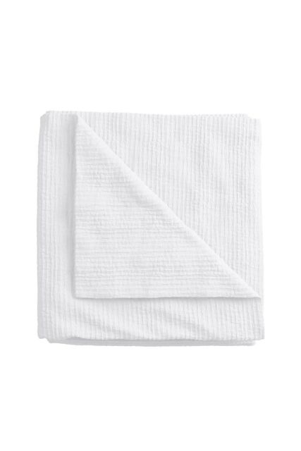 Helena Springfield 'Pure Matelasse' Cotton Throw in White - Size: 150 cm x 200 cm - image 1