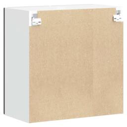 Berkfield Home Kitchen Wall Cabinet with Glass Door Kalmar Black Engineered Wood - thumbnail 9