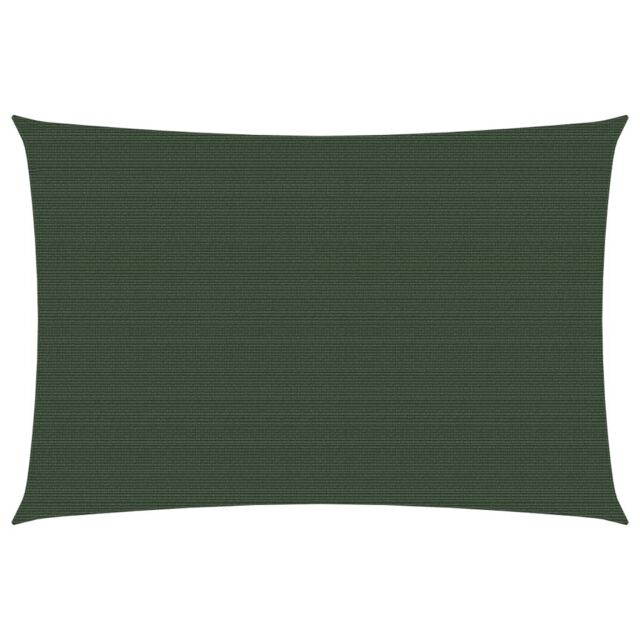 Berkfield Home Sunshade Sail 160 g/m ² Dark Green 2.5x4 m HDPE