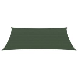 Berkfield Home Sunshade Sail 160 g/m ² Dark Green 2.5x4 m HDPE - thumbnail 2