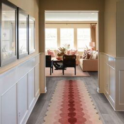 The Rug Shop UK Pink Handmade Wool Modern Abstract Easy To Clean Area Rug - Size: 160 cm x 230 cm - thumbnail 2