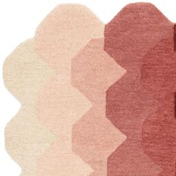 The Rug Shop UK Pink Handmade Wool Modern Abstract Easy To Clean Area Rug - Size: 160 cm x 230 cm - thumbnail 5