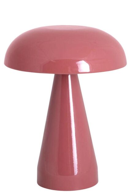 PRESENT TIME Aurora Iron Table Lamp - Blush Red - image 1