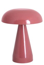 PRESENT TIME Aurora Iron Table Lamp - Blush Red