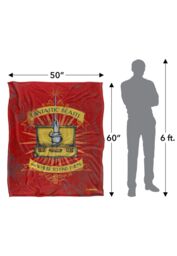 Warner Brothers Fantastic Beasts Officially Licensed Silky Touch Super Soft Throw Blanket 152 x 127 cm in White - thumbnail 5