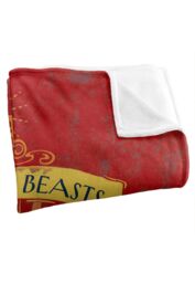 Warner Brothers Fantastic Beasts Officially Licensed Silky Touch Super Soft Throw Blanket 152 x 127 cm in White - thumbnail 3