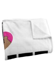 Cartoon Network We Bare Bears Heart Grizz Silky Touch Super Soft Throw Blanket 152 X 127 cm in White - thumbnail 3
