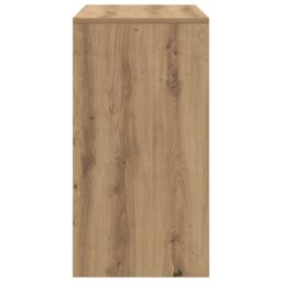 Berkfield Home Writing Desk Artisan oak Engineered wood 80 x 40 x 76 cm in Brown - thumbnail 5