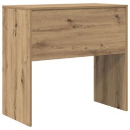 Berkfield Home Writing Desk Artisan oak Engineered wood 80 x 40 x 76 cm in Brown - thumbnail 6