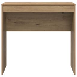 Berkfield Home Writing Desk Artisan oak Engineered wood 80 x 40 x 76 cm in Brown - thumbnail 4