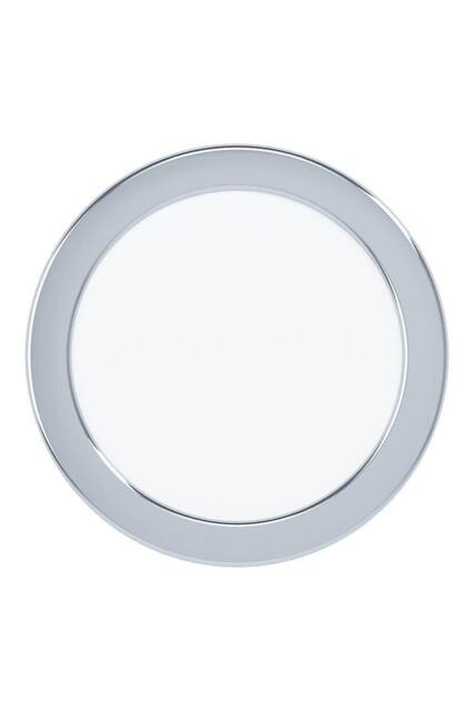 Eglo Fueva 5 Chrome Steel Recessed Light in Metallic Silver - image 1