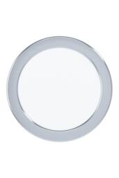 Eglo Fueva 5 Chrome Steel Recessed Light in Metallic Silver - thumbnail 1