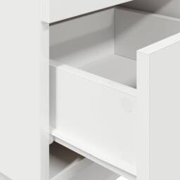 Berkfield Home Bedside Cabinets 2 pcs with 2 Drawers White 36x36x68 cm - Size: 36 x 36 x 68 cm - thumbnail 9