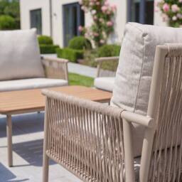 Artemis Home Verano Outdoor Rope Conversation Set in Cream - thumbnail 4