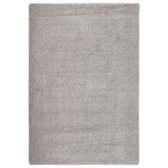 Berkfield Home Shaggy Rug Light Grey 120x170 cm Anti Slip - Size: 100 cm diameter - image 1