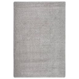 Berkfield Home Shaggy Rug Light Grey 120x170 cm Anti Slip - Size: 100 cm diameter - thumbnail 1