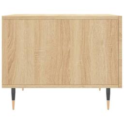 Berkfield Home Coffee Tables 2 pcs Sonoma Oak 50x50x40 cm Engineered Wood in Light Brown - Size: 50 x 50 x 40 cm - thumbnail 8