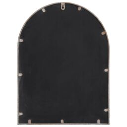 Berkfield Home Garden Mirror Sand 60x45 cm Iron for Outdoor Use in Cream - thumbnail 4