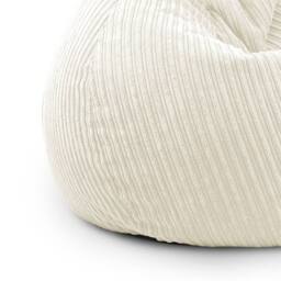 rucomfy Beanbags rucomfy Jumbo Cord Slouchbag - Indoor Classic Bean Bag for Adults in Ivory - thumbnail 6