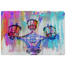 Benjamin Tate Design Big Ben Street Lamps Rug in Natural - Size: Large - thumbnail 1