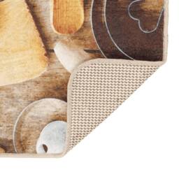 Berkfield Home Kitchen Rug Multicolour 60x180 cm Washable Anti Slip - Size: 100 cm diameter - thumbnail 4