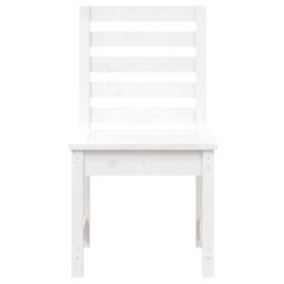 Berkfield Home Beautiful Garden Chairs 2 pcs White 40.5x48x91.5 cm Solid Wood Pine - thumbnail 4