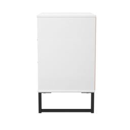 Ready Assembled 2 U Menai 3 Drawer Chest (Ready Assembled) in White - thumbnail 3