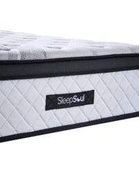 Birlea SleepSoul Heaven 3000 Mattress Memory Foam Pocket Sprung in White - Size: Super King - thumbnail 3