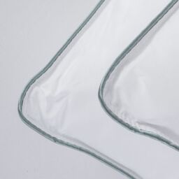 Snug City Microfibre Pillow Pair Feels Like Down Luxury Premium Soft Touch in White - thumbnail 3