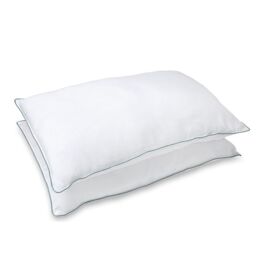 Snug City Microfibre Pillow Pair Feels Like Down Luxury Premium Soft Touch in White - thumbnail 2