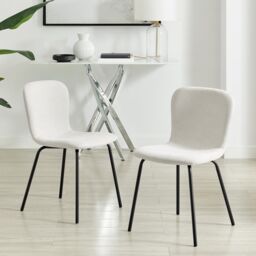 FurnitureboxUK Asti Grey Marble Ceramic Top Dining Table & 4 Black Asti Chairs in Cream - Size: 4 Person - thumbnail 7