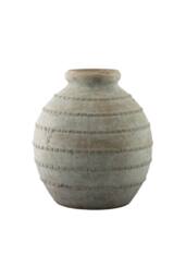 KDMD Hortus Gold Coast Washed Terracotta Squat Vase 31cm - thumbnail 2