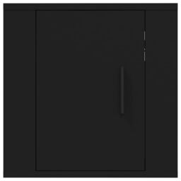 Berkfield Home Wall Mounted TV Cabinets 2 pcs Black 40x34.5x40 cm - thumbnail 6
