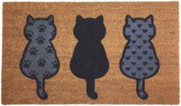 THE RUGS Coir Doormat Gainsborough Kittens 45x75 cm - Size: 45 cm x 75 cm - thumbnail 1