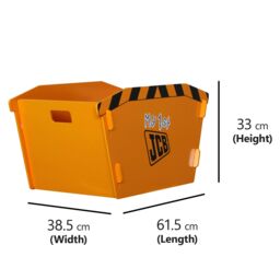KUDL HOME JCB Skip Toybox in Yellow - thumbnail 4